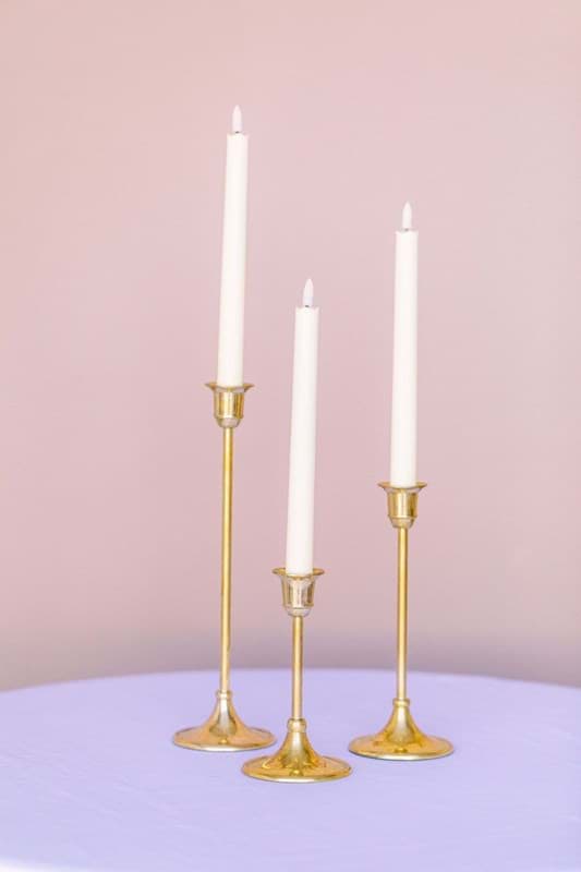 Picture of Classic Candlesticks Set of 3 (Gold)