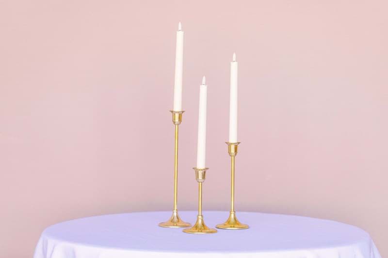 Picture of Classic Candlesticks Set of 3 (Gold)