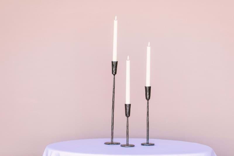 Picture of Iron Candlesticks (Set of 3)