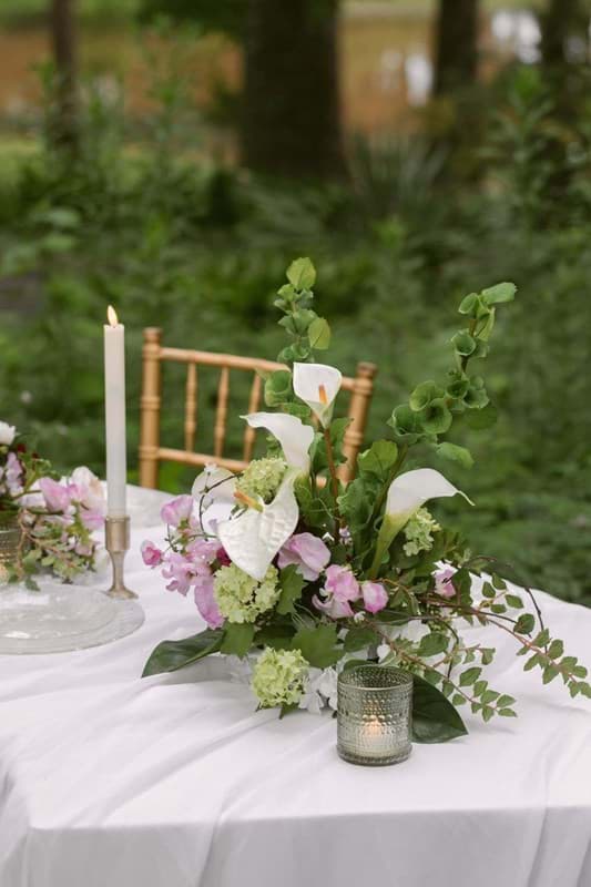 Picture of Green Glass Votives (Set of 9)