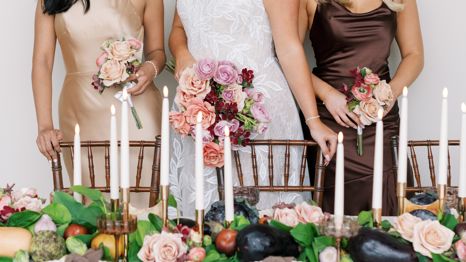 fall/winter 2024 wedding flower trends