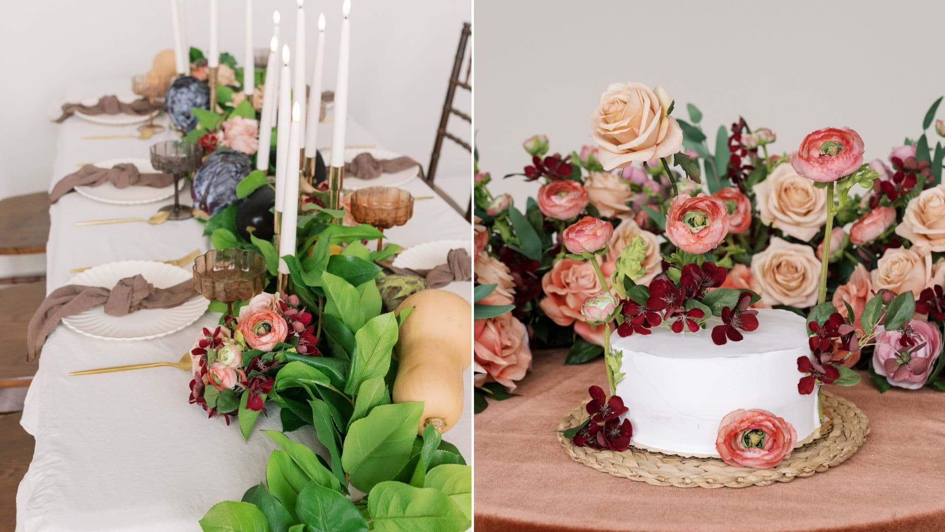 fall/winter 2024 wedding flower trends