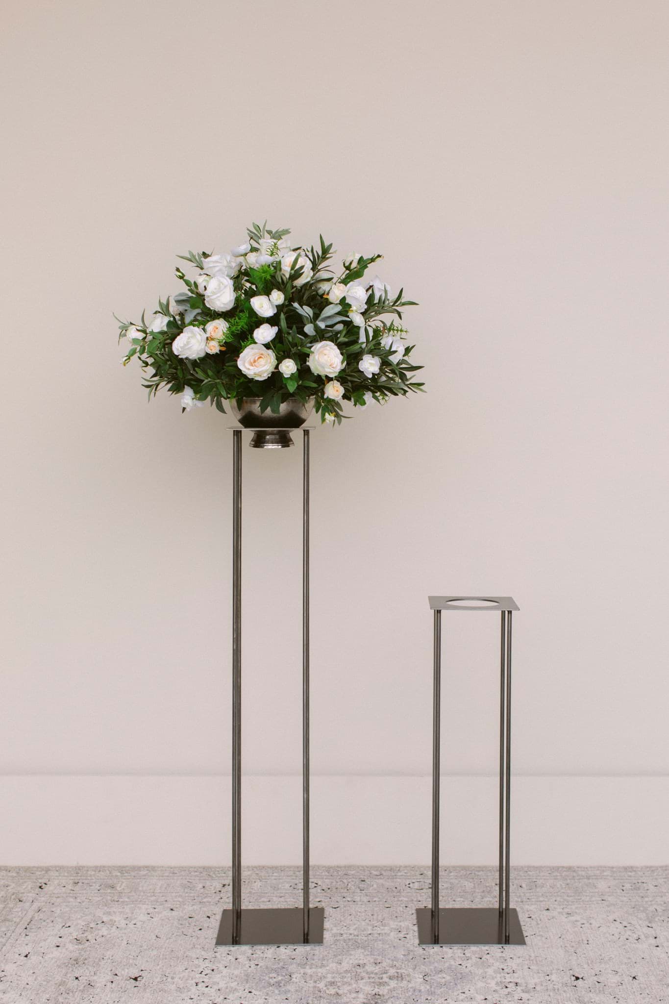 Glass vase Garden Arrangement - Centerpiece - Olivia's Flower Truck