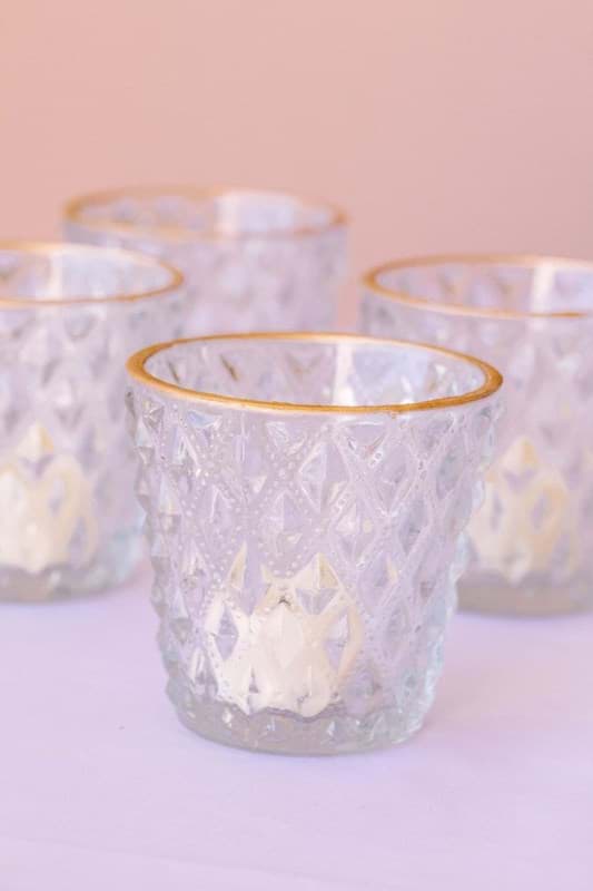 Picture of Crystal Votive Large (Set of 6)