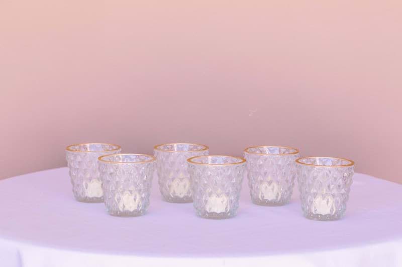 Picture of Crystal Votive Large (Set of 6)