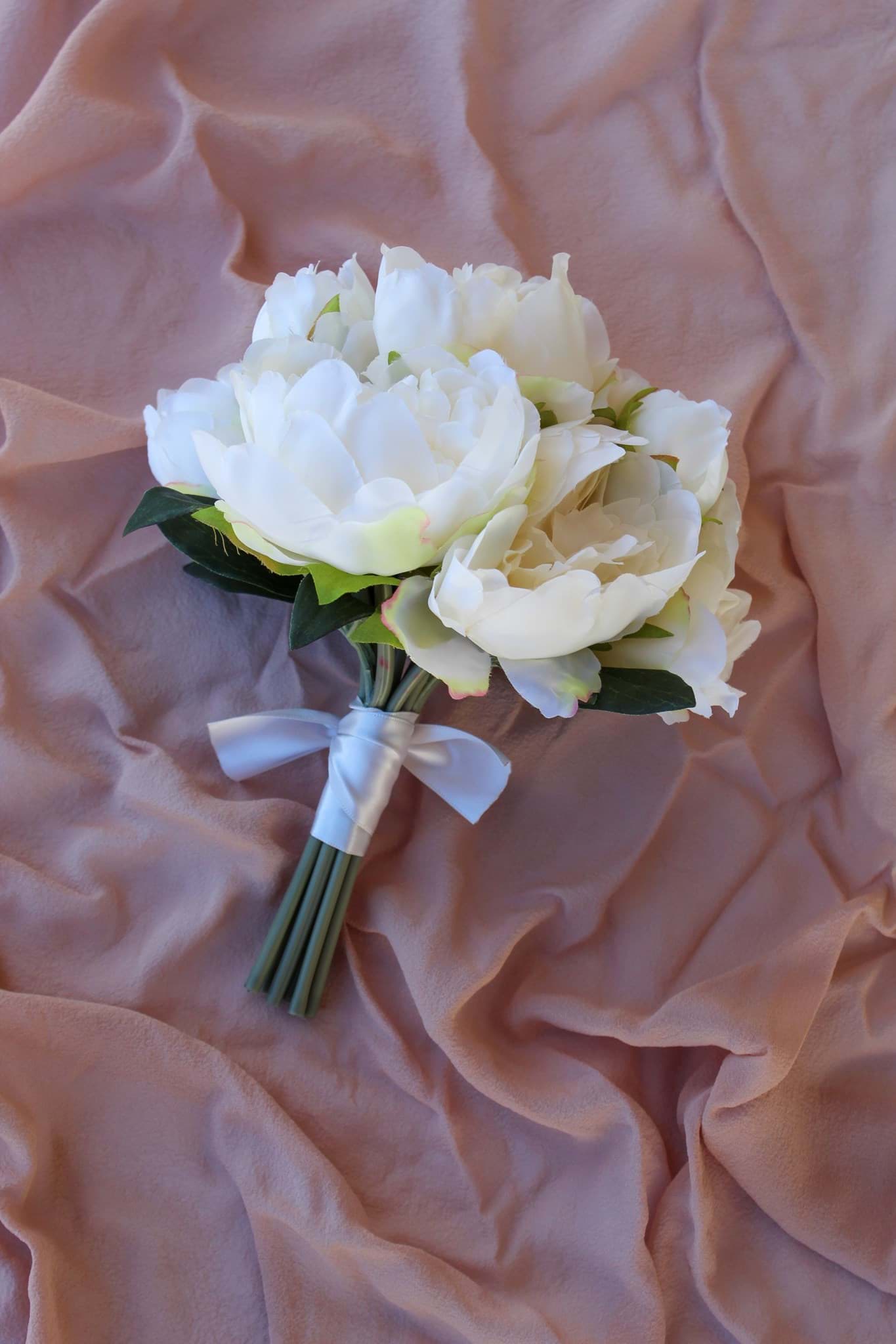 Wedding Bouquet Handmade Wedding Bride Bridesmaid Toss Artificial