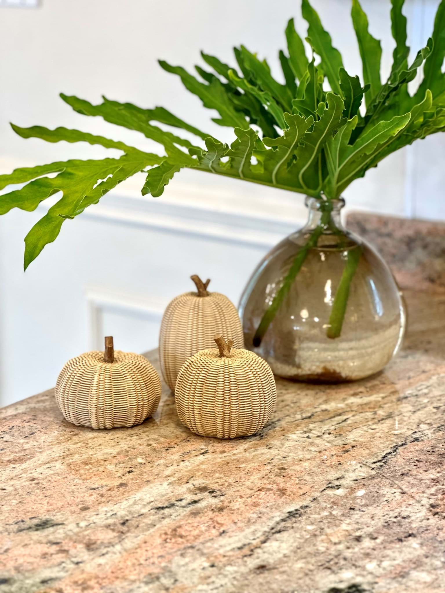 Picture of Rattan Pumpkins (Set of 3)