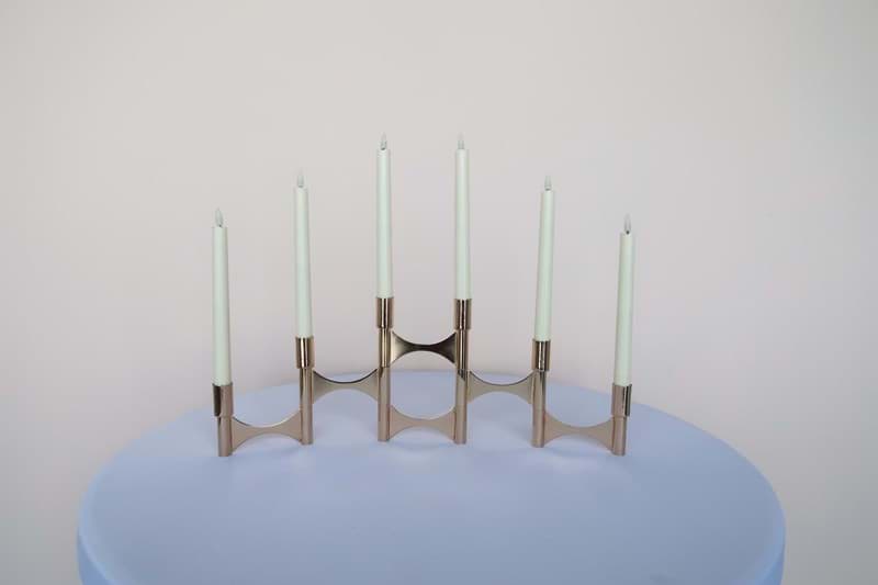 Picture of Gold Collapsible Candelabra