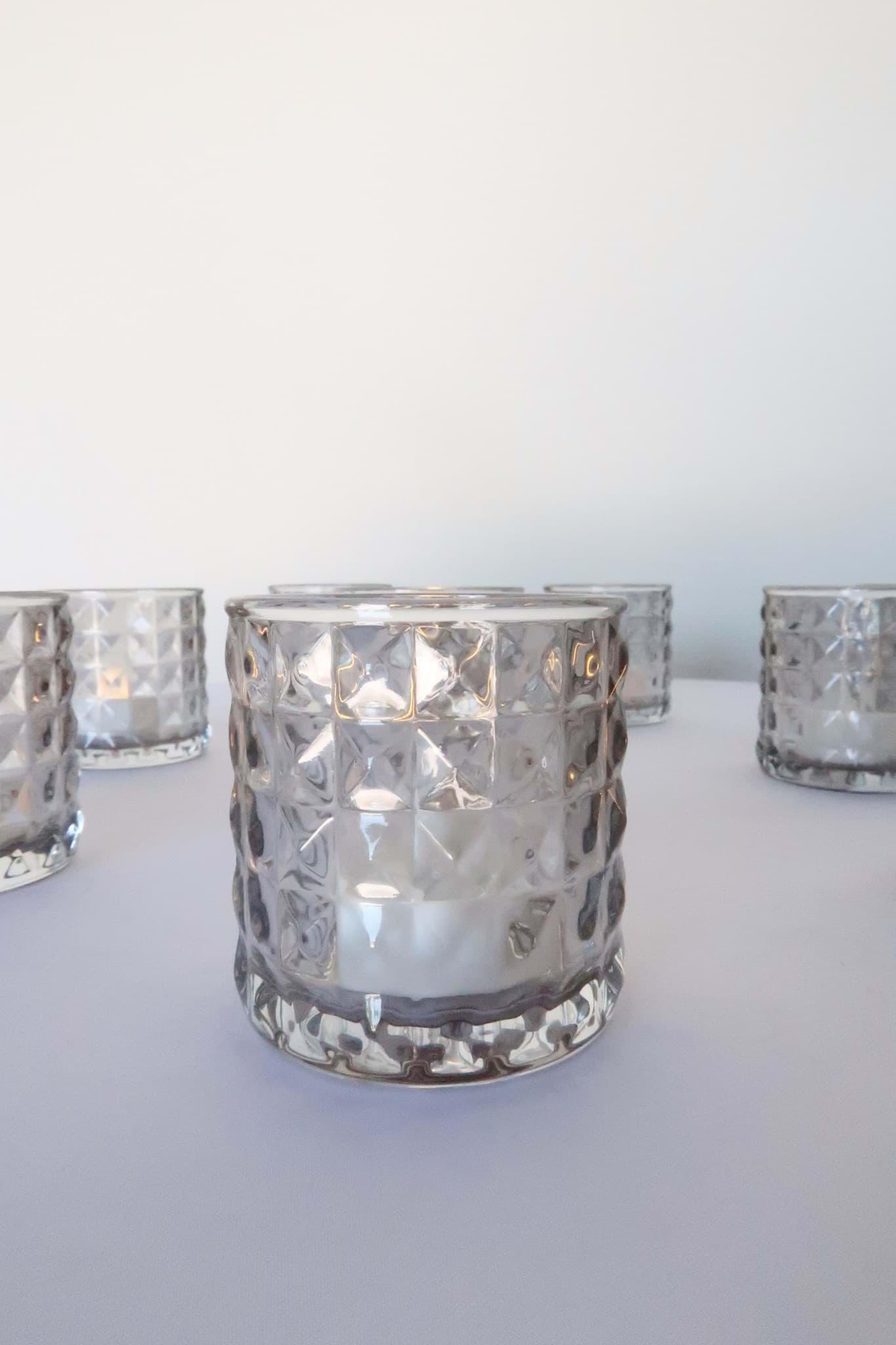 Picture of Smoke Studded Votive (Set of 9)