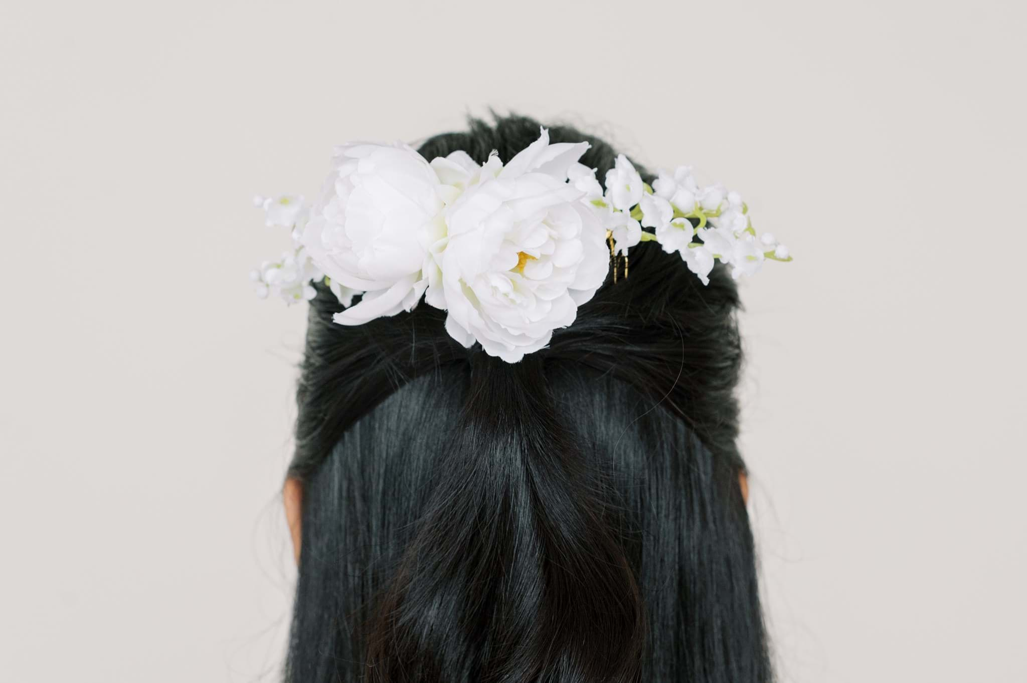 Picture of Audrey Floral Comb