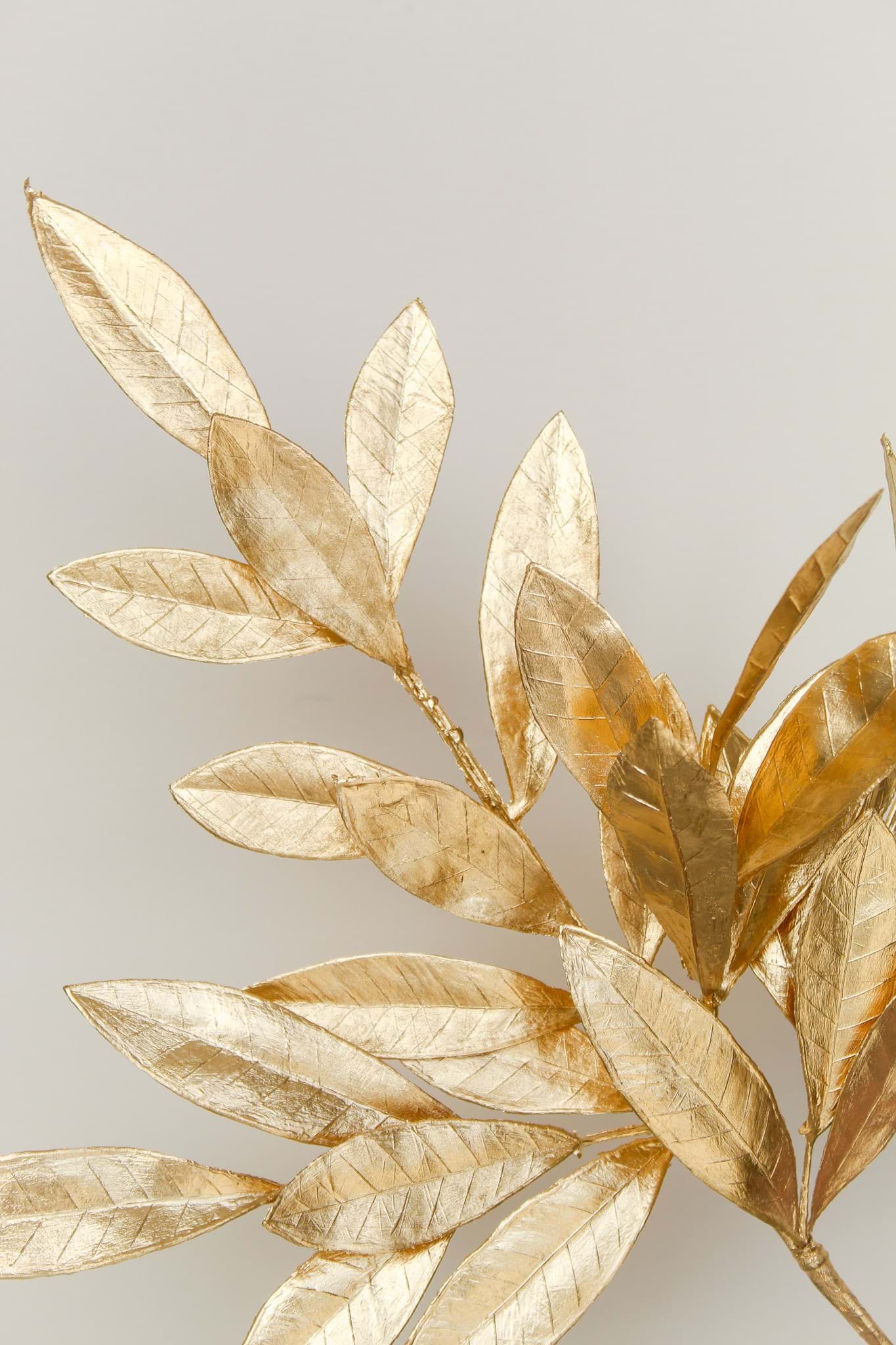 Picture of *Gold Bay Leaf Spray