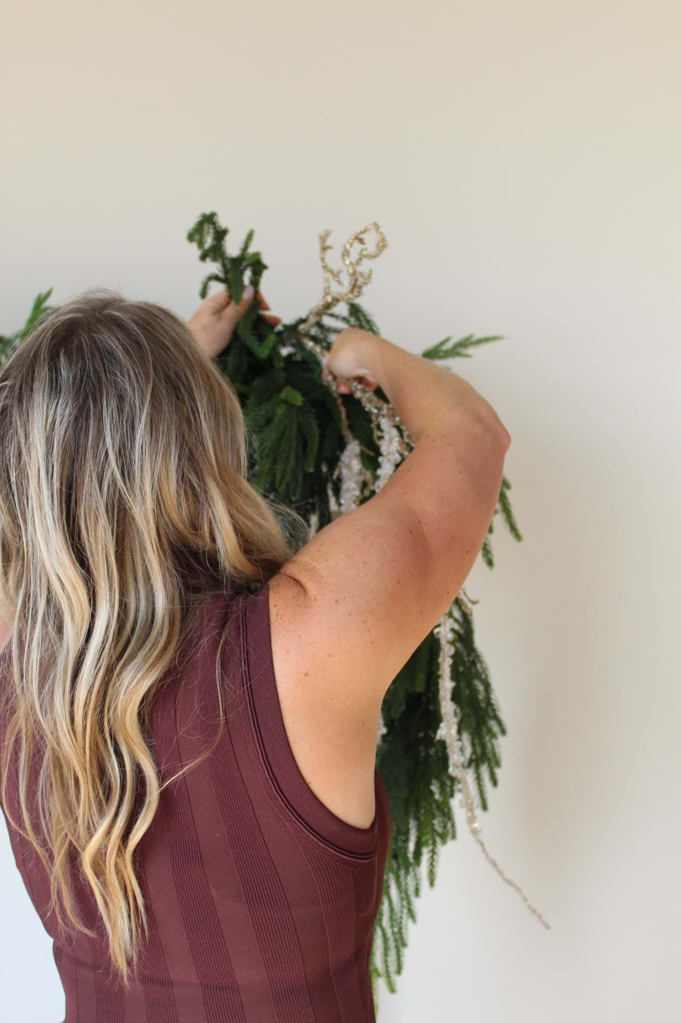 Picture of *Beaded Amaranthus Spray