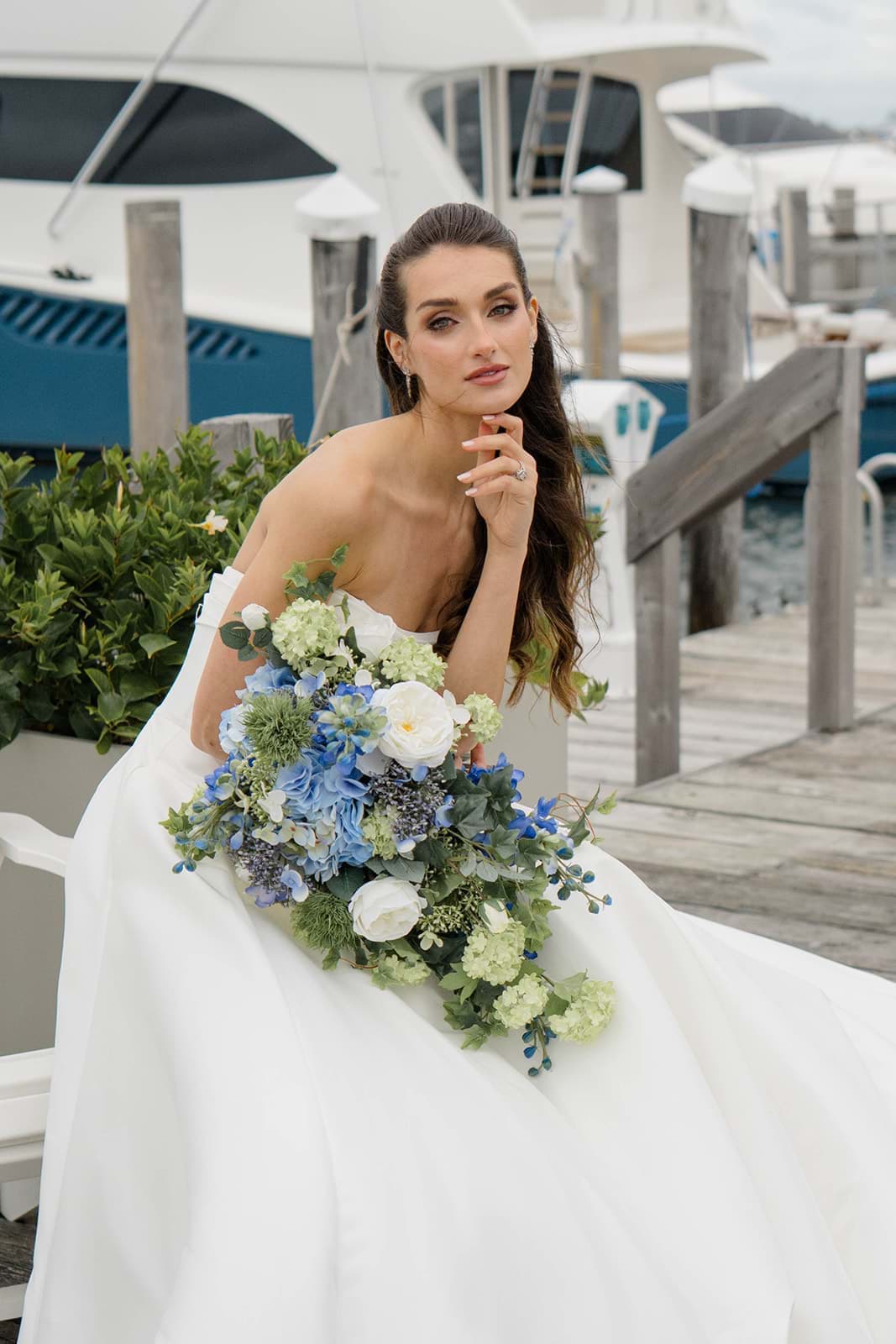 Picture of Bethany Bridal Bouquet (Cascading)