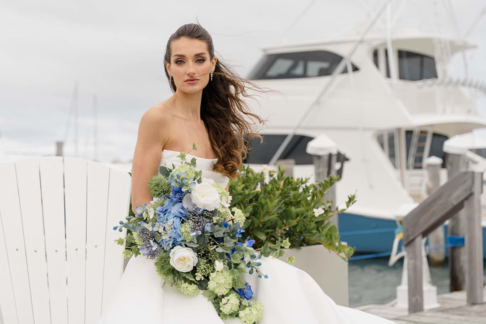 Picture of Bethany Bridal Bouquet (Cascading)