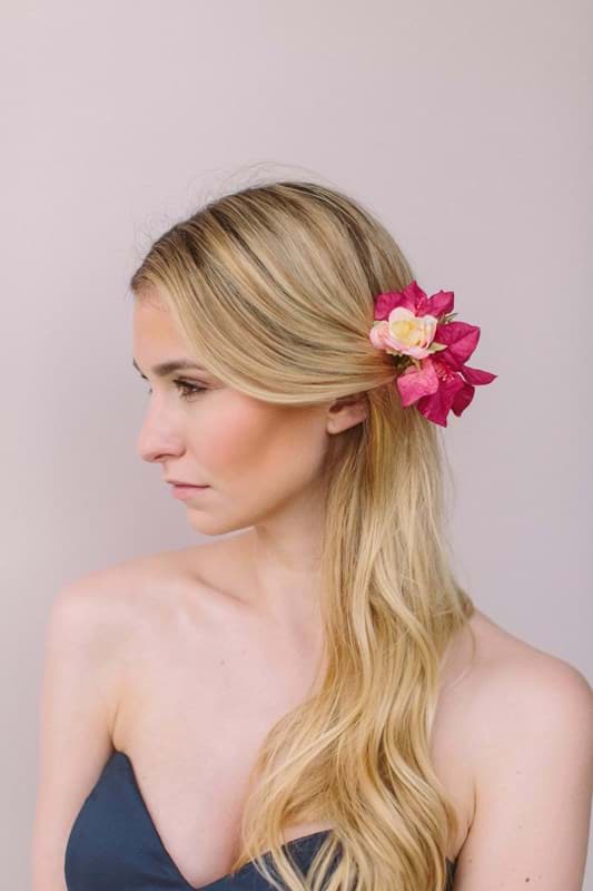 Picture of Gemma Floral Hairpin