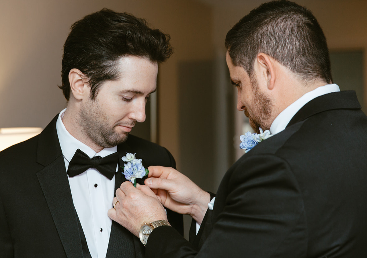How Do You Attach a Boutonniere to a Lapel?