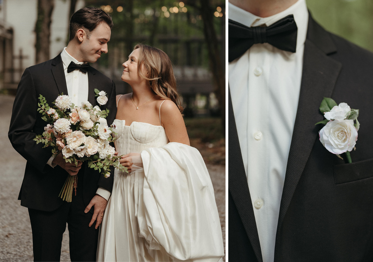 How to Coordinate Boutonnieres With Bridal Party Florals